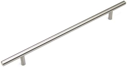 Contempo Living WC12S014S 14-Inch European Style Kitchen Bar Pull Handle, Solid Stainless Steel