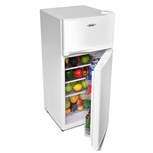 5 COSTWAY+Refrigerator+Apartment+Adjustable+Removable
