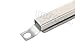 BBQMANN 05592(3-pack) Stainless Steel Crossover Tube Burner for Gas Grill Models By Brinkmann, Charmglow(6 3/8