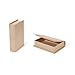 Darice Paper Mache Book Box 9-3/4 x 6-1/2 x 2-1/4 inch (2-Pack) 2824-74FCAL