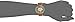 Magic Pieces Unique Handmade Cow Leather Belt Watch with Round Dial 055