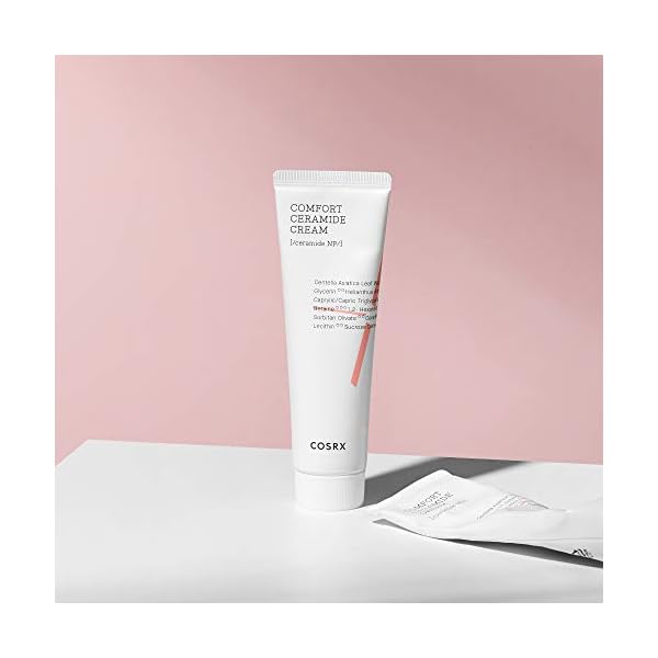 COSRX-Balancium-Comfort-Ceramide-Cream-80g-Strengthen-Skin-Barrier-Lightweight-Cream-Moisturizer-Soothe COSRX Balancium Comfort Ceramide Cream, 2.82 oz/80g | 50% Centella Asiatica Soothing & Long-lasting Facial Moisturiser…