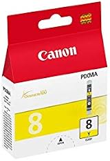 Canon CLI-8Y Yellow Ink Cartridge ChromaLife 100 Photo Printer Ink view 2