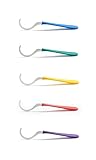The Dipr The Ultimate Cookie Spoon 5 Color Spoons in the Package