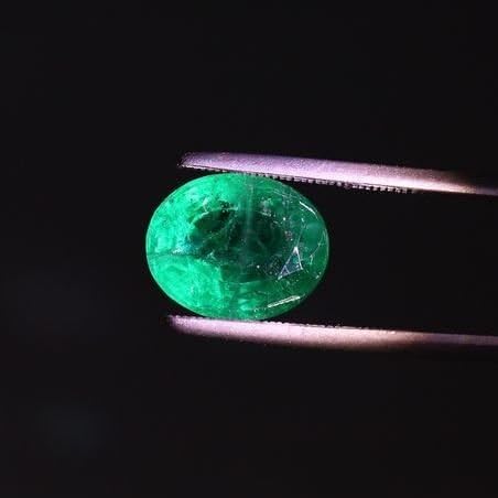 IGI Certified 7.72 ct. Zambian Emerald