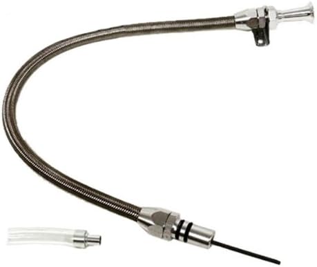 Chevy/GM 700R4 Flexible Transmission Dipstick - Firewall Mount by CFR Performance - Dipsticks