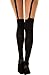 Foot Traffic, Women's Faux Garter Tights, black