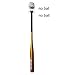 YYST Baseball Bat And Baseball Holder - Acrylic - Clear - No Bat and Ball