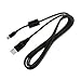 MPF Products USB Data Cable Cord Replacement Compatible with Select Sony Cybershot and Alpha DSLR Digital Cameras (Compatible Models Listed Below)