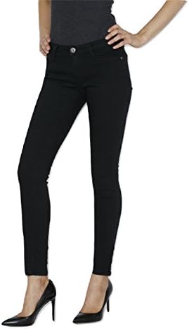 Jordachse Women’s Extra Stretch Black Jeans - Denim Leggings, Skinny Slim Fit – Size 7