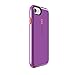 Speck Products 79238-5457 CandyShell Cell Phone Case for iPhone 7 - Revolution Purple/Warning Orange