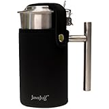 JavaJug2 with JavaJacket for the AeroPress Coffee and Espresso Maker (Black)