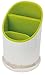 Joseph Joseph Dock Cutlery Drainer and Organizer, White/Green