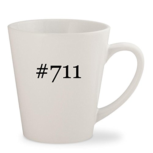 711 White Hashtag 12oz Ceramic Latte Mug Cup | Desertcart Aruba