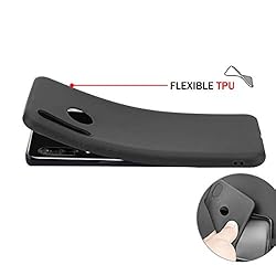 FZZSZS Slim Thin Black Case for Infinix Hot 11