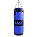 Luniquz Punching Bag for Kids Adults, Unfilled Hanging Boxing Bag Set for Kickboxing Training MMA Muay Thai Sparring, 31