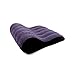 Gorge-buy Sex Pillow - 34.25 * 27.55 * 10.23inch Wedge Bed Pillow - Sex Toys Knight Pose Fun Mat- Wave Inflatable Flocking Pillow for Sex Love (D)