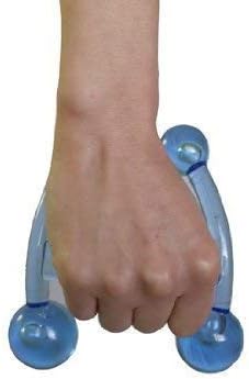 ResultSport Handy Double Massage Tool: Massager for deep muslce and Trigger Point Release. Used for Neck Back, and Foot - Image 3