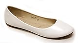 Bella Marie Women's Comfortable Classical Ballerina Flats Round Toe Slip On Shoes