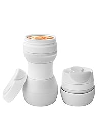 GJY taza de café plegable de silicona, taza de caf