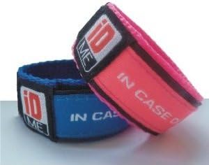 iDME Kids Safety iD Wristband Child Blue