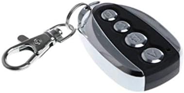 Electric Cloning Universal Gate Opener, 433Mhz 4 Button Universal Garage Door Gate Duplicator Cloning Remote Control Replacement Key Fob