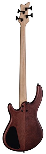 Dean Guitars 4 String Dean Edge 1 PJ Bass Guitar - Vintage Mahogany, Right (E1PJ VM)