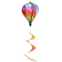 Aiyouxi Hot Air Balloon Toy Windmill Spinner Garden Lawn Yard Ornament Outdoor Party Favor Supplies