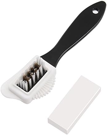 AWEBUY 4 Way Suede&amp; Nubuck Leather Brush Kit with Stain Eraser Set of 2
