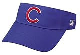 Chicago Cubs Officially Licensed MLB Adjustable Velcro Adult Visor