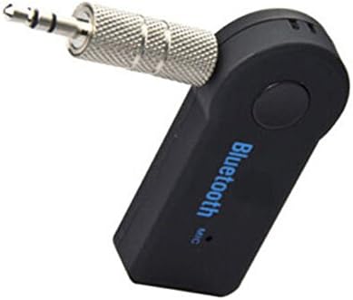 WENEWER Bluetooth Receiver,Hands-Free Car Kits,Mini Wireless 3.5 mm Music Audio Stereo Adapter Receiver for Car AUX IN Home Speaker MP3 with Mic