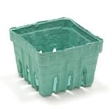 1 Pint Green Berrigard Produce Basket - 420 per case