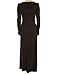 PattyBoutik Women's Hoodie Pocket Blouson Maxi Dress