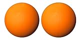 LBS-2 Pack Lacrosse Massage Balls -Orange Orange