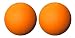 LBS-2 Pack Lacrosse Massage Balls -Orange Orange