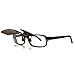 Besgoods Polarized Clip-on Flip up Sunglasses Metal Clip Lenses Glasses for Driving Fishing Cycling Outdoor Sport