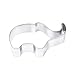 Efivs Arts Elephant Shapes Stainless Steel Cookie Cutter Biscuit Cutter Cookie Mold Cookie Press Cookie Molds Fondant Cutter