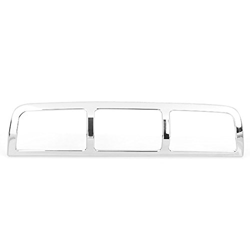 For 09 10 11 12 13 14 15 16 Dodge Ram 1500 2500 3500 Triple Chrome 3RD Brake Light Cover Trim Bezel