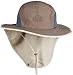 G4Free Outdoor Sun Protection Fishing Cap with Neck Flap, Packable Wide Brim Anti-UV Sun Hat UPF for Travel Fishing Camping Hiking Hunting Safari for Men and Women