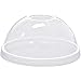 100 Sets 20 oz Plastic CLEAR Cups and Dome Lids with NO Hole
