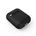 Xberstar Silicone Shock Proof Protective Case Sleeve Skin Cover for AirPods True Wireless Headphone Charging Box (Black)