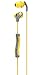 Skullcandy Method In-Ear Sweat Resistant Sports Earbud, Yellow/Gray
