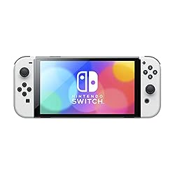 Nintendo Switch (OLED model) with White Joy-Con