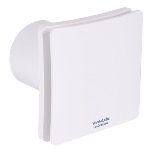 Vent Axia 443176 Low Carbon Centra SELV HT Axial Extractor Fan Low Voltage Humidistat/Timer (White)