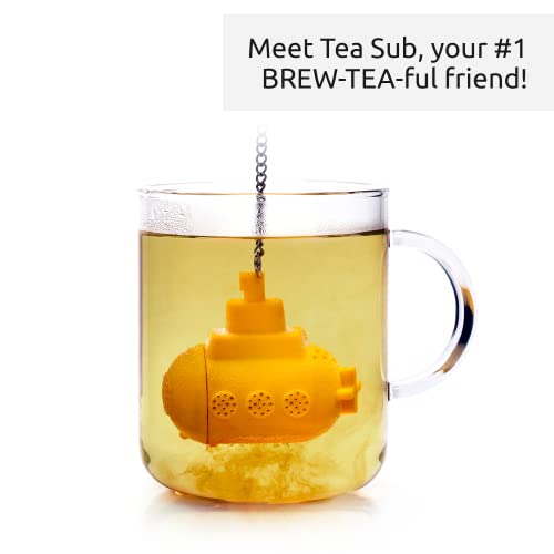 OTOTO Tea Sub Tea Steeper Cute Tea Infuser for Loose Tea Silicone Tea