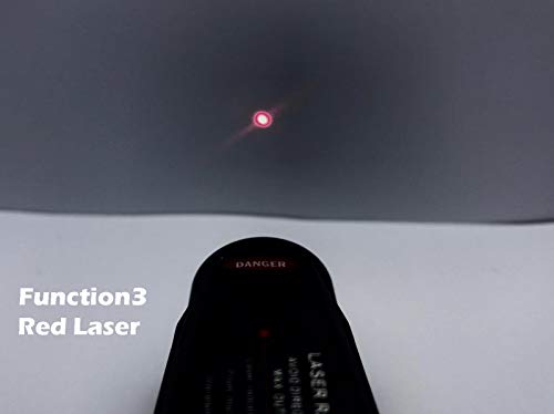 GOTICAL Combo Rail Mounted Red Laser Sight for Pistols | 200 Lumens | Rifles | Rechargeable Dot Gun Light | LED Flashlight Glock 17 19 20 21 22 23 30 20mm Rail