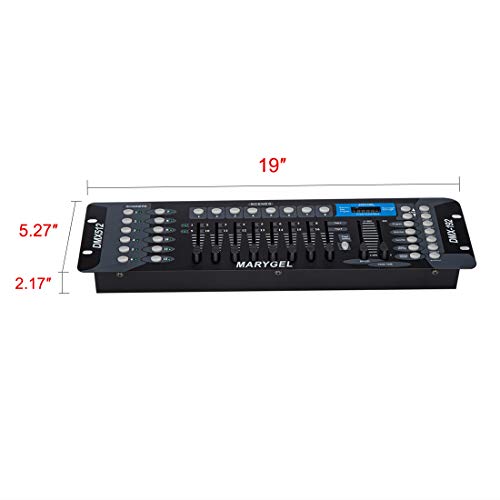 MARYGEL 192 CH DMX 512 Controller, Dmx Console for Stage Lights,Dj Lights, Par Lights, Moving head lights, Pubs, Disco. - Thumbnail 4