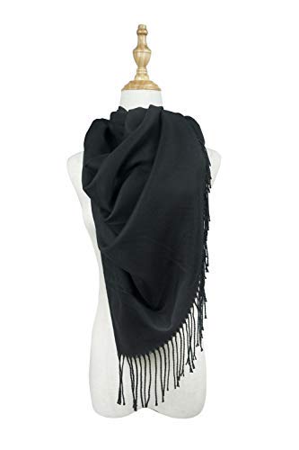 pinziko Pashmina Shawl Wrap for Women and Men Winter Cashmere Scarf Solid Color Pashmina Scarf (12 Colors) pinziko Pashmina Shawl Wrap for Women and Men Winter Cashmere Scarf Solid Color Pashmina Scarf (12 Colors)