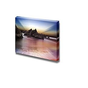 Sunset at Coast of The Sea Wall Decor