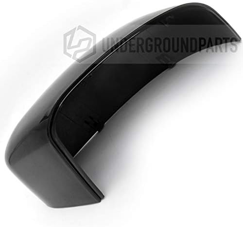 Underground Parts FC-17R Shadow Black Right Drivers Side Door Wing Mirror Cover Cap